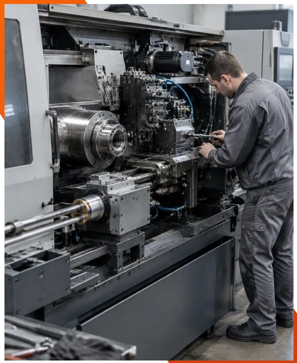 Ремонт прутковых токарных автоматов в Коврове